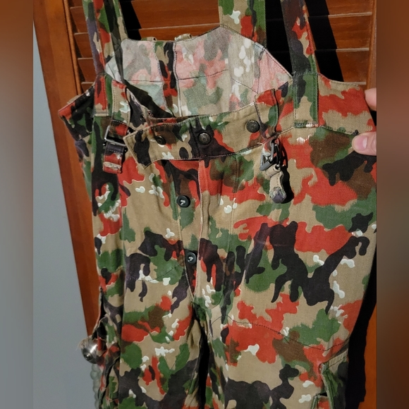 Authentic vintage Swiss Alpenflage camo field pants - Picture 5 of 7